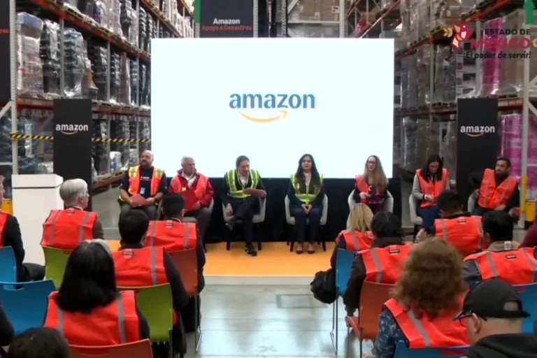 Amazon inaugura en Edomex el primer centro de atención de desastres en Latinoamérica