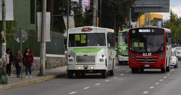 Transportistas del Valle de Toluca por la revisión de tarifas ante el silencio de las autoridades estatales