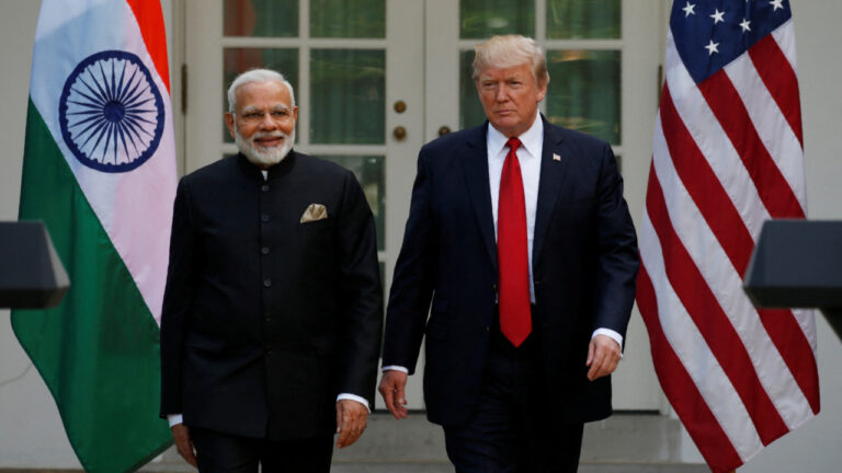 Modi busca fortalecer relaciones con Trump a través de concesiones comerciales y arancelarias