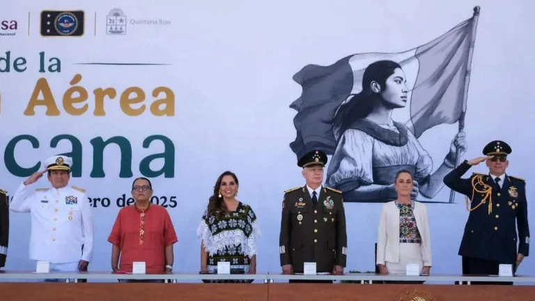 En Tulum, Claudia Sheinbaum inaugura Base Aérea Militar 20