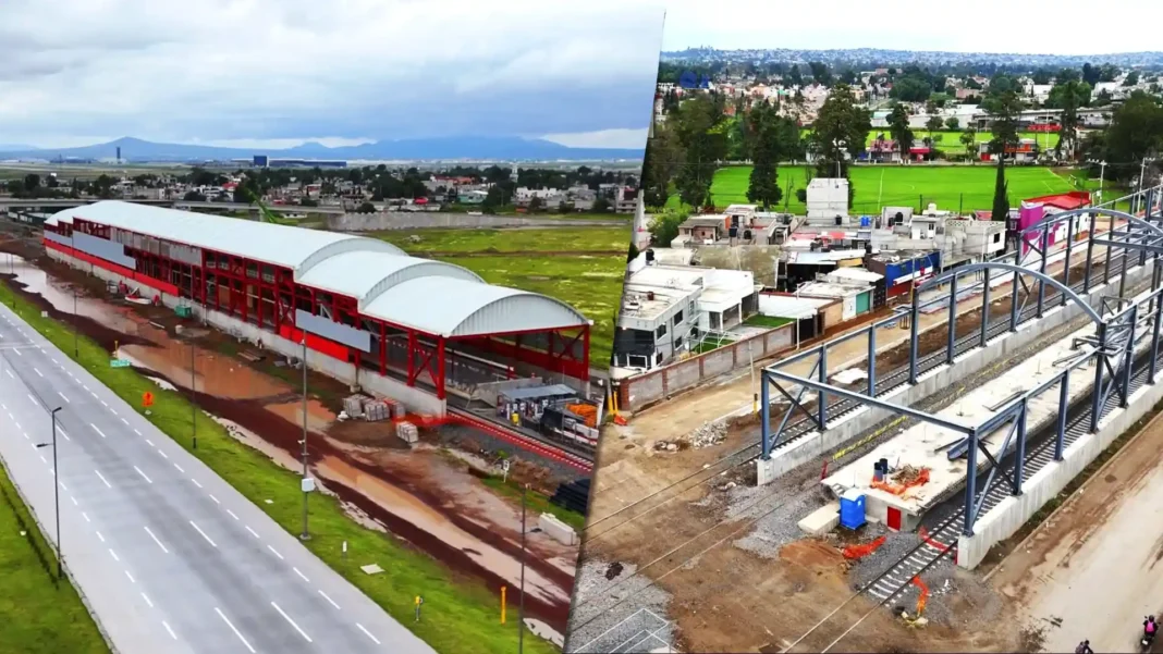 El Tren Suburbano Lechería-AIFA, que conecta el Estado de México y la Ciudad de México, está al 80% de su avance y promete mejorar la infraestructura y la movilidad en la región, con una reducción significativa en los tiempos de traslado