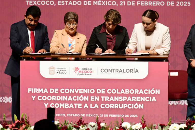 Convenio para fortalecer la transparencia y combatir la corrupción