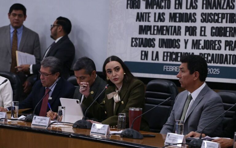 Altagracia Gómez asegura que México enfrenta la oportunidad de liderar en la nueva globalización