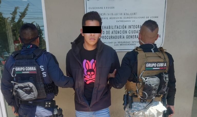 Desarticulan banda de secuestradores en Toluca y rescatan a víctima