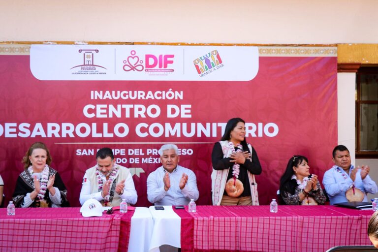 Inauguran Centro de Desarrollo Comunitario en San Felipe del Progreso
