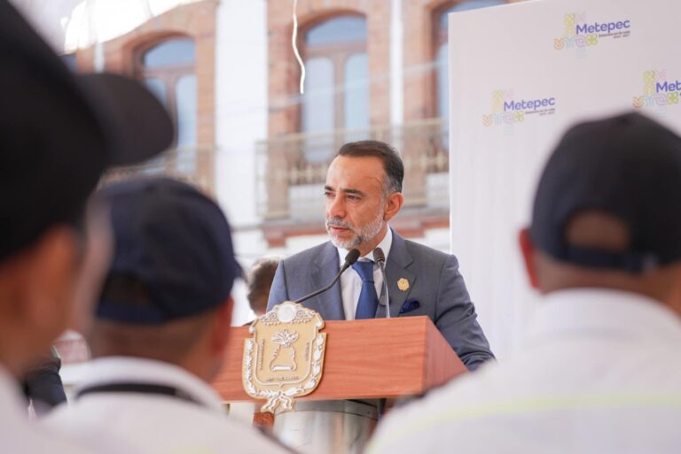 Metepec aumenta 20% el sueldo a policías y anuncia Ciudad Policial