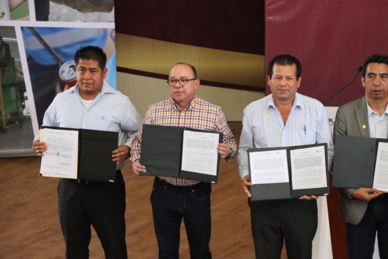 Municipios firman convenio «Basura Cero» para mejorar la gestión de residuos