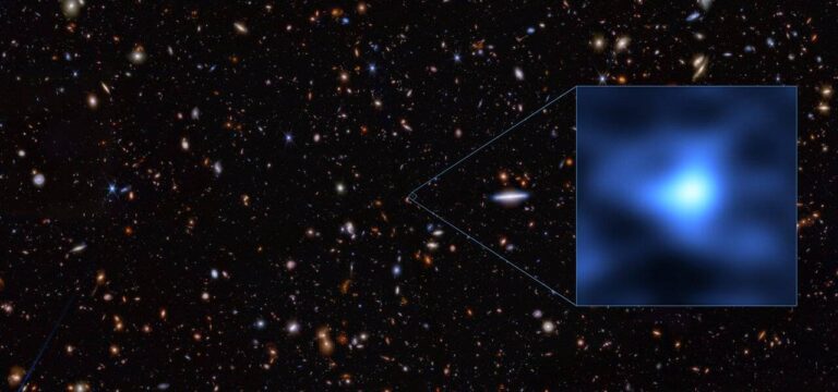 Descubren oxígeno en la galaxia más lejana y replantean la evolución cósmica