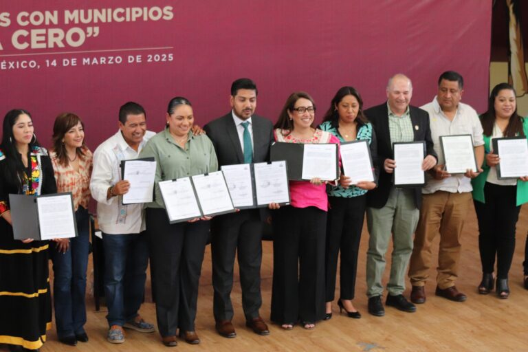 Nezahualcóyotl firma convenio Basura Cero con 60 municipios del Edomex