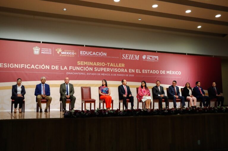 Fortalecen la Supervisión Escolar para transformar la educación en Zinacantepec