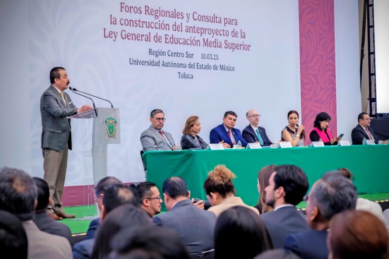 EdoMéx lidera foro para la construcción de la Ley General de Educación Media Superior