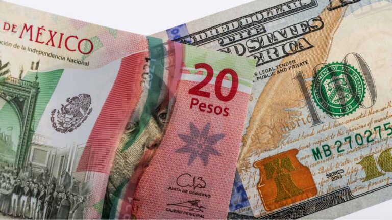 Peso mexicano se fortalece y cotiza por debajo de las 20 unidades por dólar