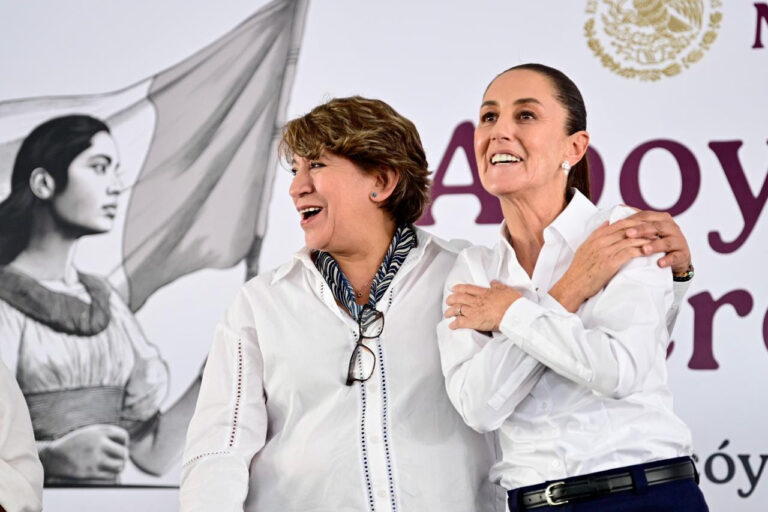 Alistan Delfina Gómez y Claudia Sheinbaum entrega de más apoyos para vivienda 