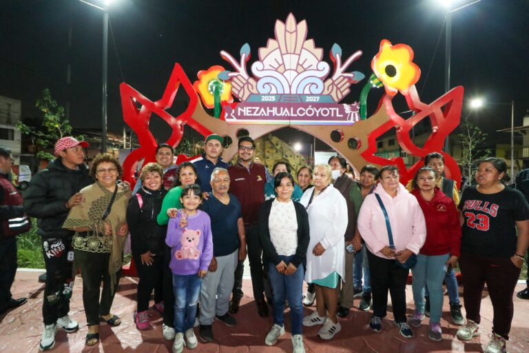 Inauguran el primer Parque del Bienestar en Nezahualcóyotl para fortalecer la comunidad