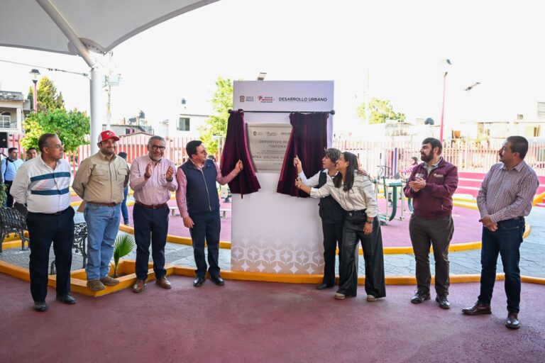 Renuevan espacio deportivo en Lerma para fomentar la convivencia y el deporte