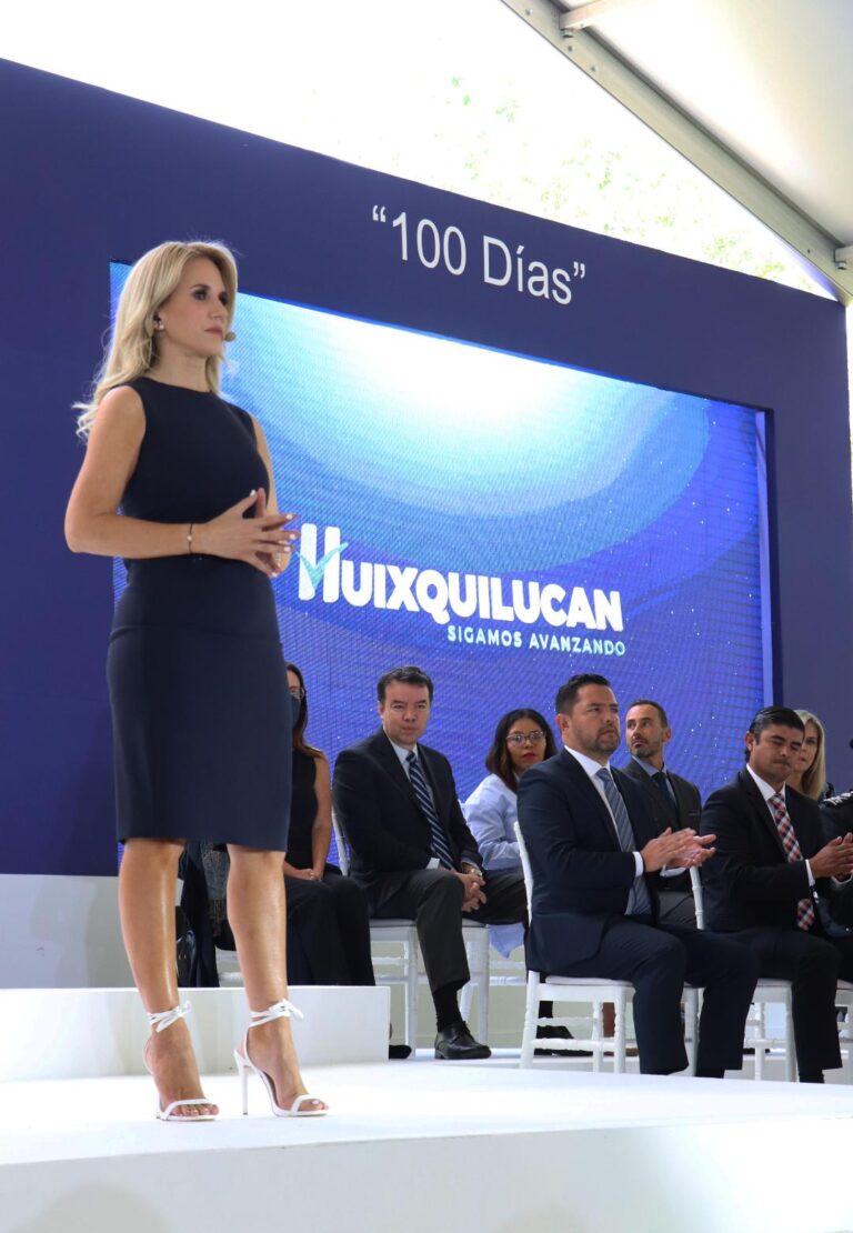Romina Contreras presenta avances clave a 100 días de su gestión en Huixquilucan