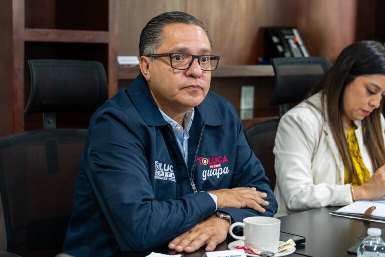 Ricardo Moreno Bastida destaca baja de delitos de alto impacto en Toluca