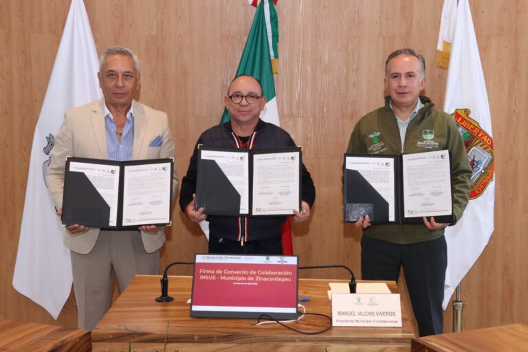 Zinacantepec avanza hacia un desarrollo urbano más justo y ordenado