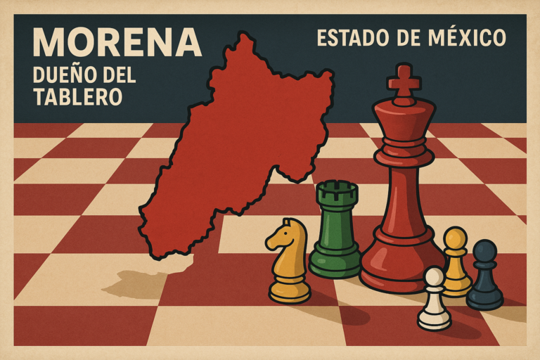 Morena: dueño del tablero en el Estado de México