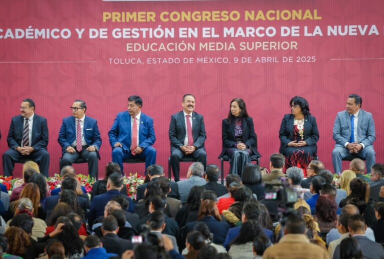 Reúne EdoMéx a docentes de siete entidades en el Primer Congreso Nacional de Liderazgo Académico