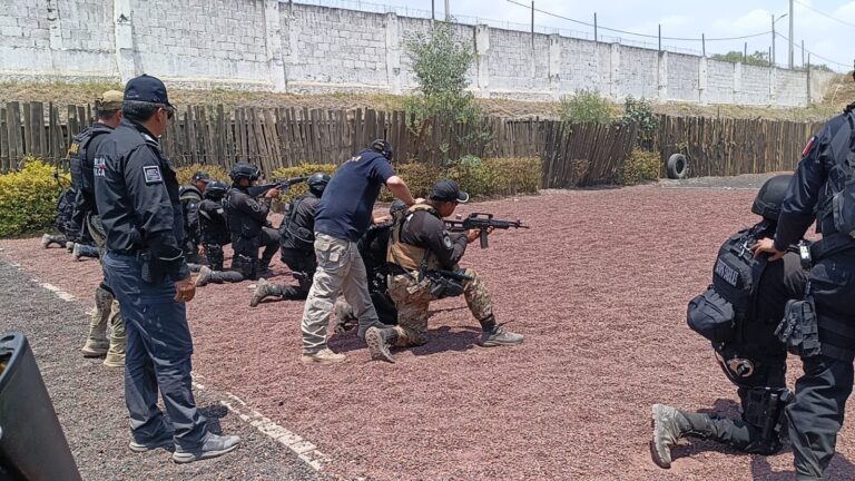 Se profesionaliza Policía Municipal de Toluca con entrenamiento internacional