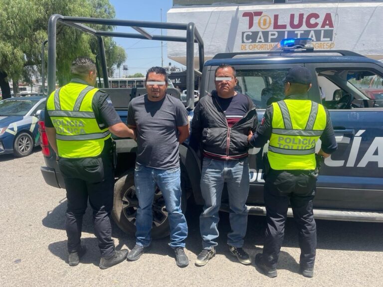Toluca refuerza vigilancia: detienen vehículos con reporte de robo y piezas ilegales