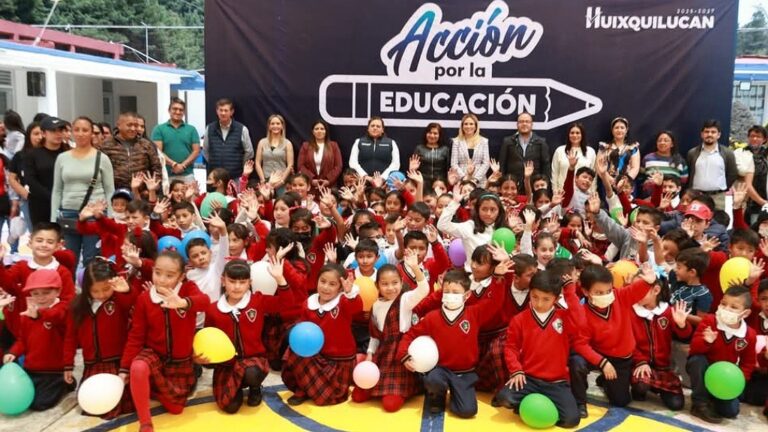 Huixquilucan renueva primaria para brindar educación digna y de calidad