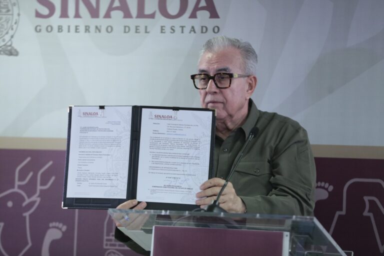 Por sequía, Rubén Rocha solicita declaratoria de desastre natural para Sinaloa
