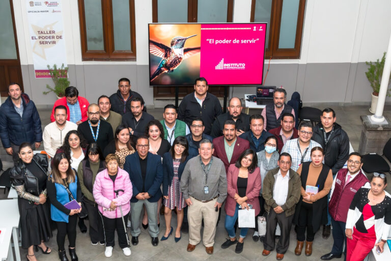 Refuerza EdoMéx la vocación del servicio público a través del taller “El Poder de Servir”