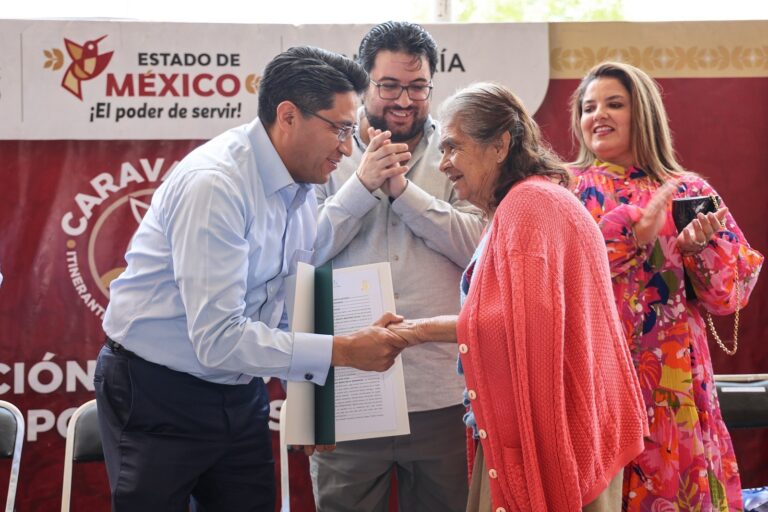 Caravanas por la Justicia Social benefician a 147 mil familias en Edoméx