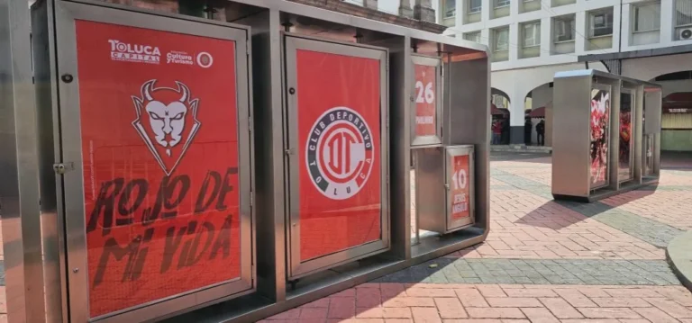 Toluca se pinta de rojo por la final futbolera con la historia del equipo de la ciudad