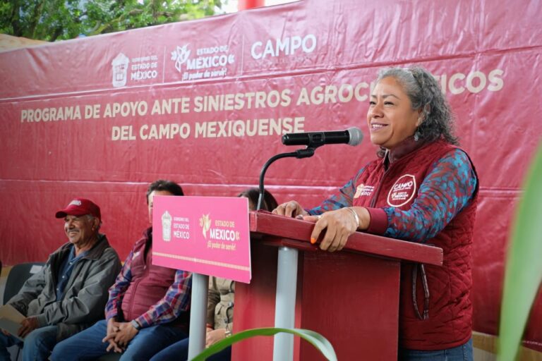 Entregan apoyo económico a productores mexiquenses afectados por lluvias 