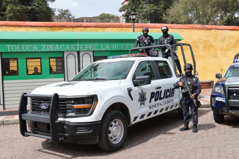 Lanzan operativo regional para fortalecer la seguridad pública en Zinacantepec