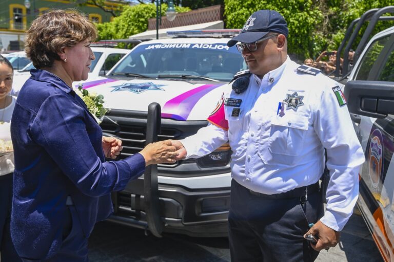Texcoco recibe 40 patrullas para reforzar seguridad en la Zona Oriente