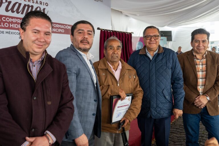 Ricardo Moreno anuncia 21 pozos nuevos en Toluca para 2026