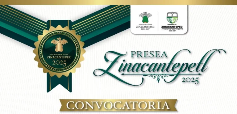 Abren convocatoria para la Presea Zinacantepetl 2025 en 12 categorías