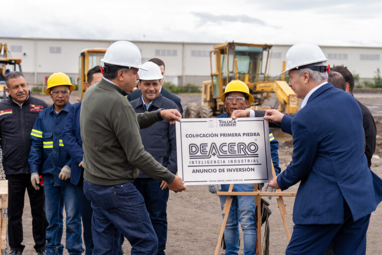 DEACERO invierte 150 mdp en nueva planta de reciclaje de acero en Toluca