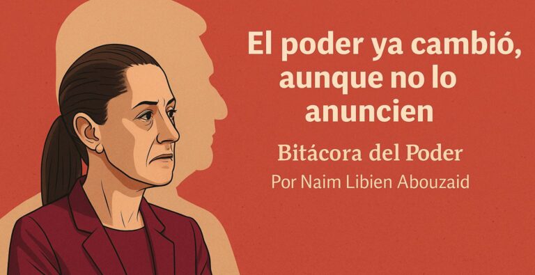 El poder ya cambió, aunque no lo anuncien