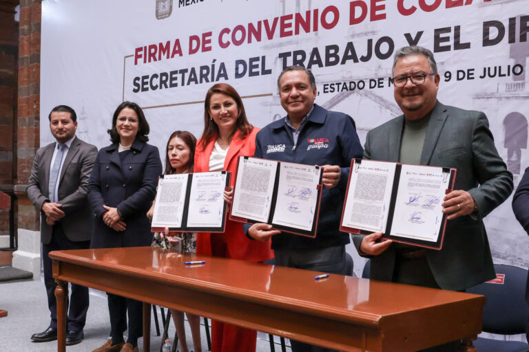 Promueven empleos con justicia social DIF Toluca y Secretaría del Trabajo