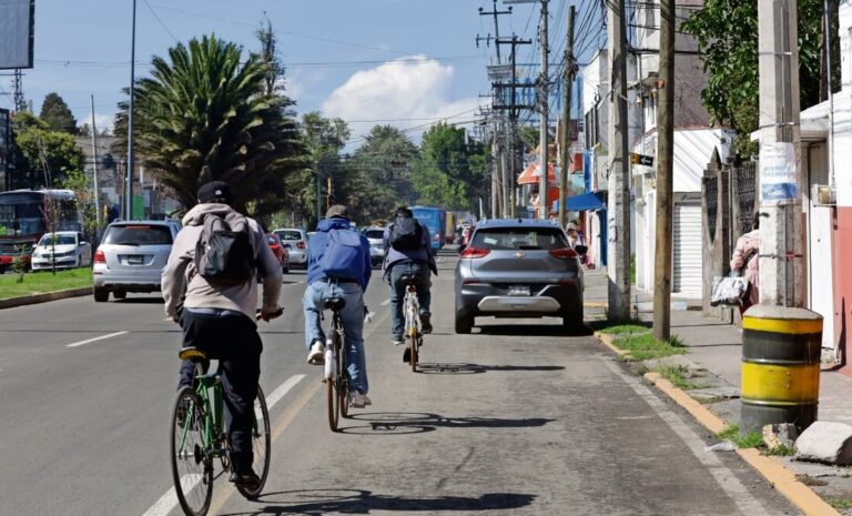 Promueve Toluca respeto a ciclistas y fortalece movilidad sustentable