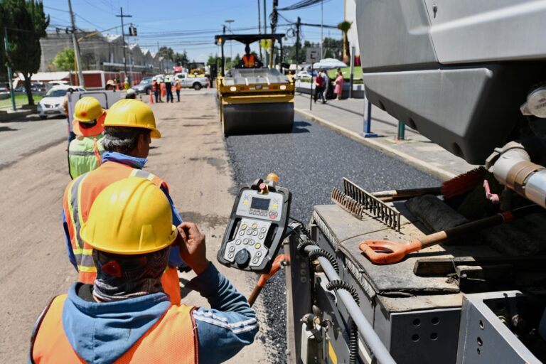 Toluca implementa 78 obras con inversión histórica para mejorar infraestructura urbana