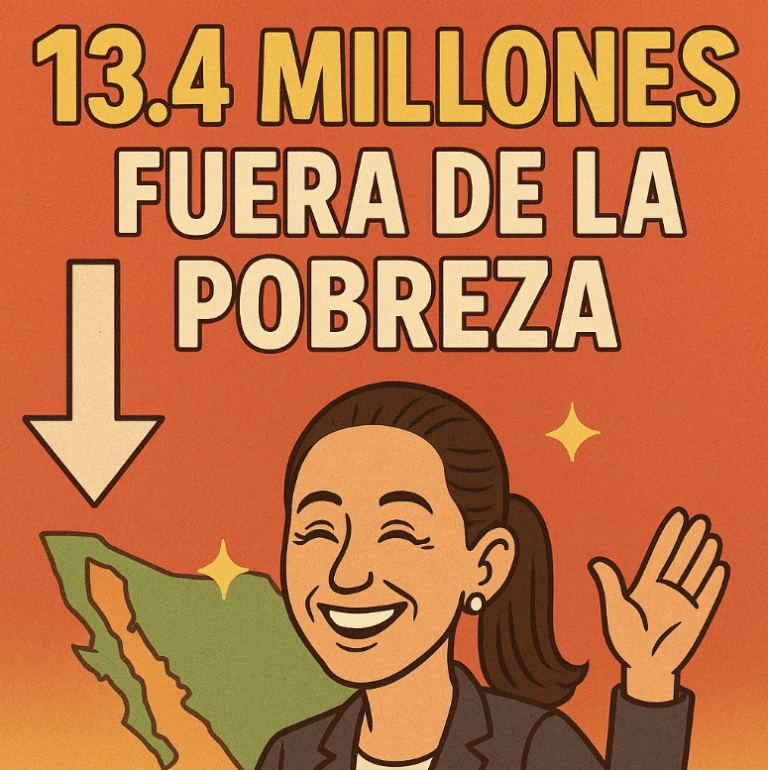 13.4 millones fuera de la pobreza: el cambio palpable
