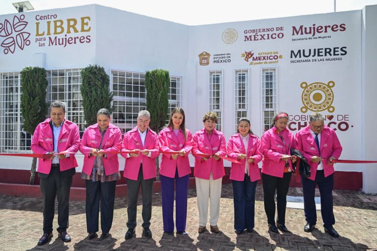 Inauguración del Centro LIBRE para las Mujeres, en Chalco para ofrecer atención integral y fortalecer el bienestar de las mujeres mexiquenses