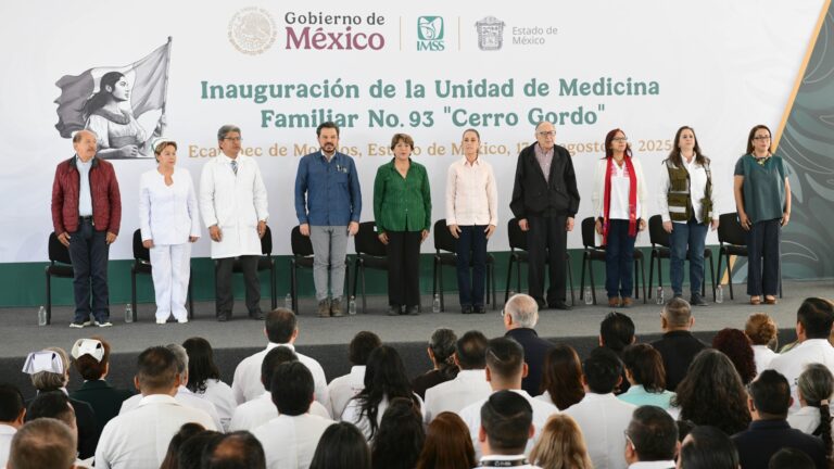 Inauguran nueva unidad de Medicina Familiar en Ecatepec para fortalecer el sistema se salud