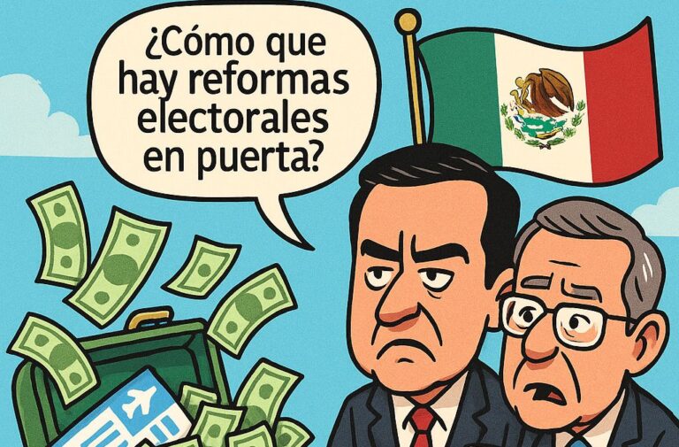 Viajes, gastos y el vacío de la oposición