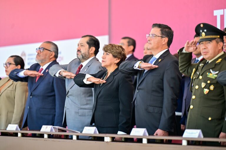 Gobernadora Delfina Gómez encabeza conmemoración de los Tratados de Teoloyucan