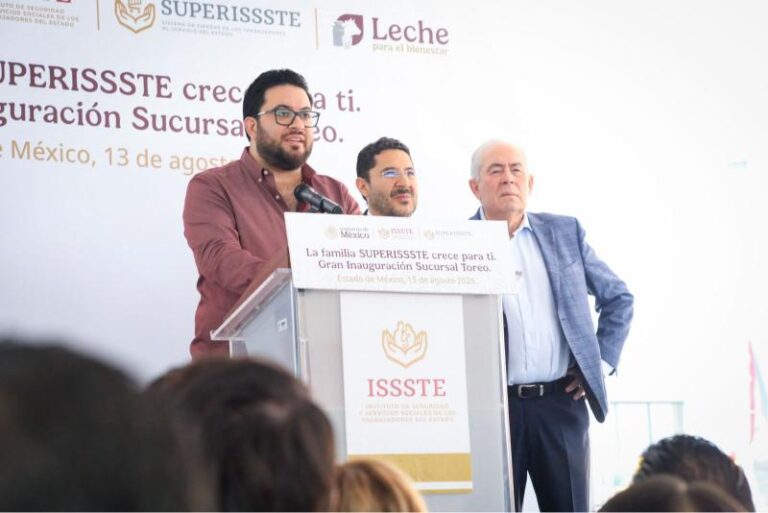 Inauguran primera Tienda SUPERISSSTE en el Estado de México, en Naucalpan