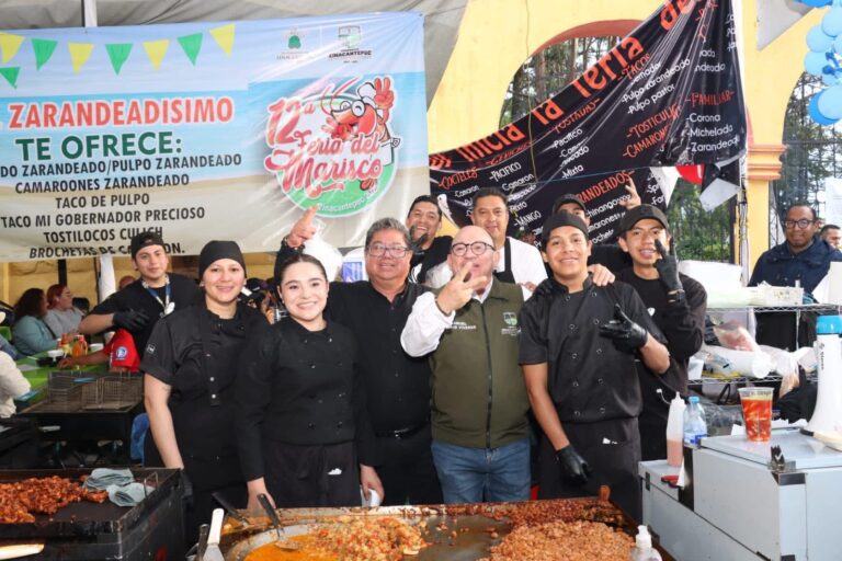 Feria del Marisco en Zinacantepec concluye con gran éxito y una derrama económica significativa