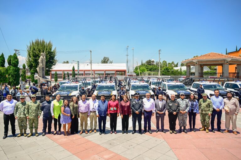 Fortalece Edoméx seguridad con mil patrullas nuevas en la Zona Oriente
