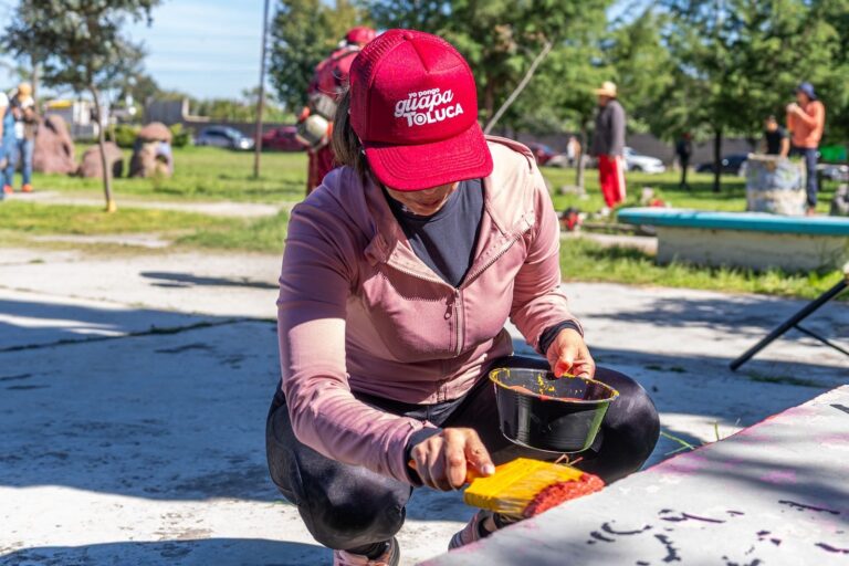 Rescatan más de 600 espacios públicos en Toluca con ayuda ciudadana